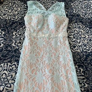 Blue formal dress